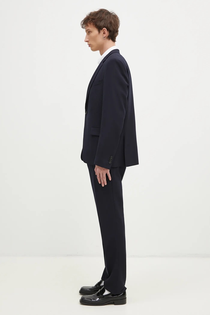 Volnena moška obleka Paul Smith M1R.1457.M00001 mornarsko modra SS25