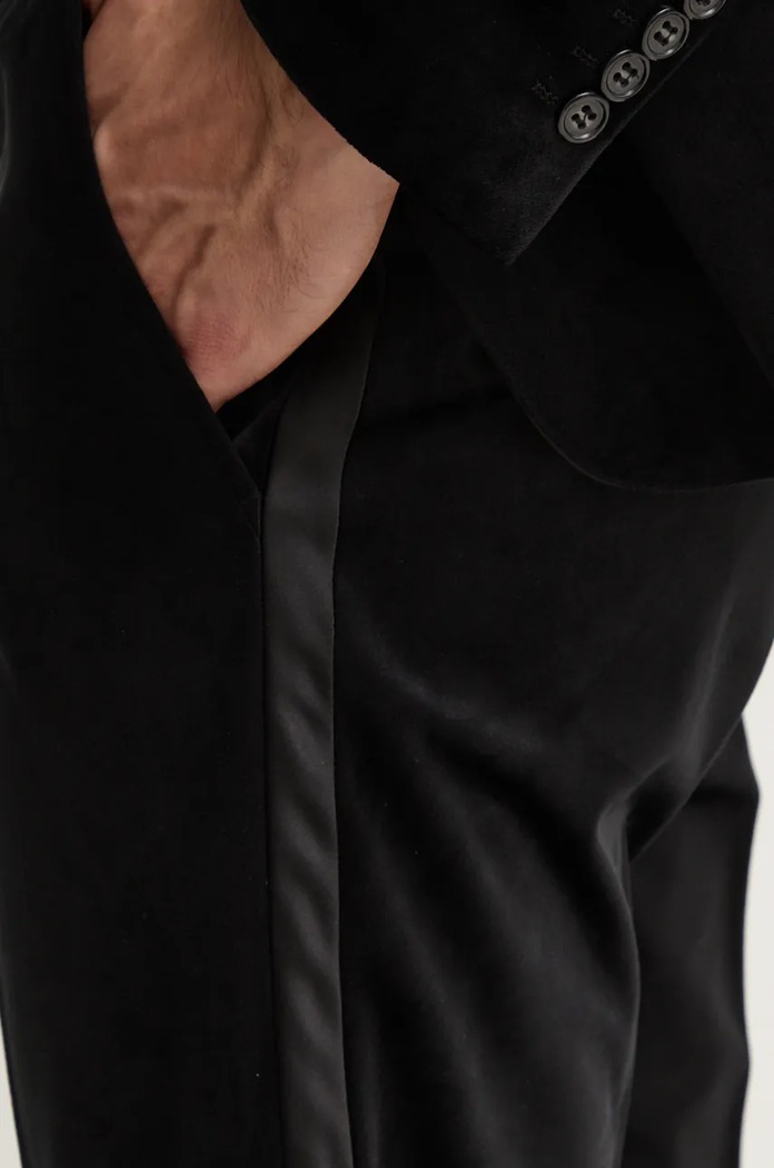 Lindbergh garnitur welurowy 30.605029.BLACK