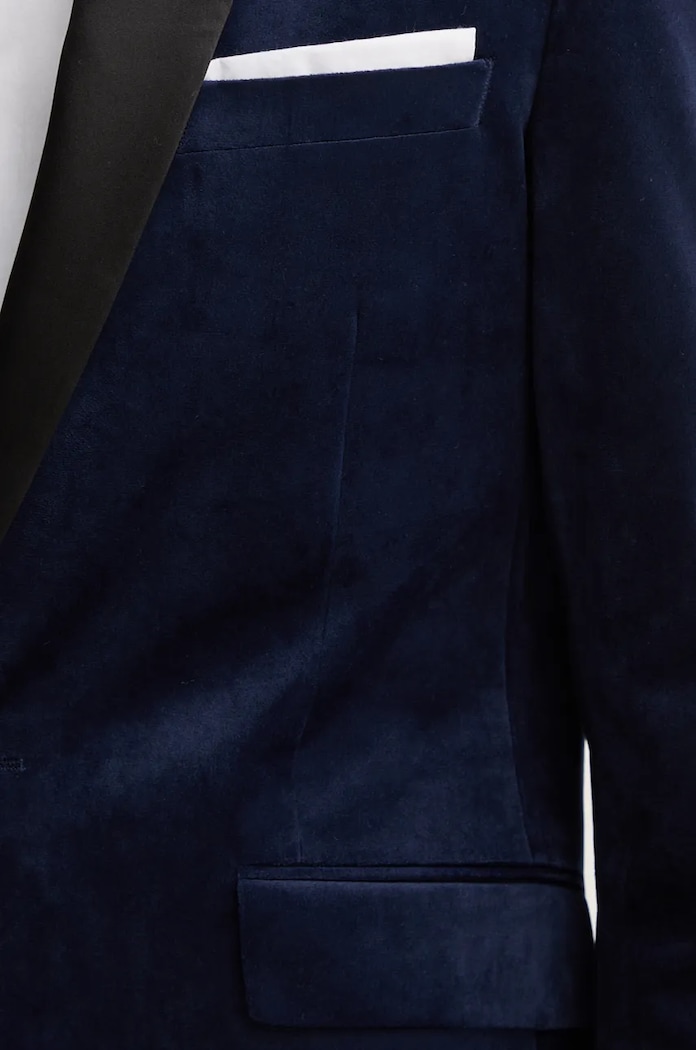 Кадифен костюм Lindbergh 30.605029.DK.BLUE