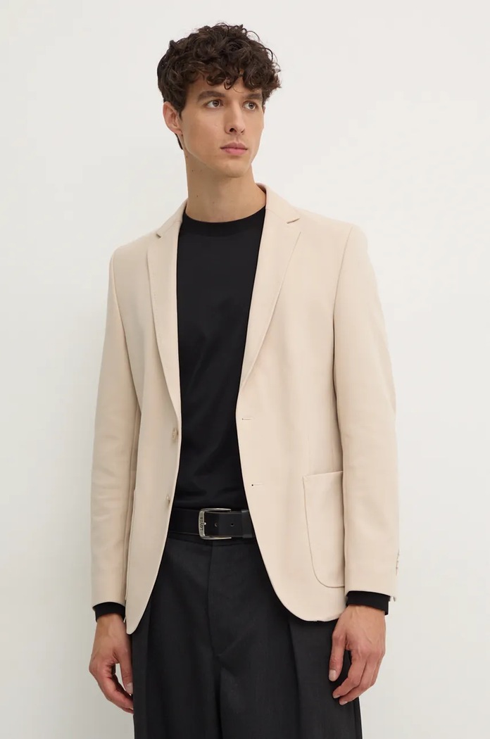 Karl Lagerfeld zakó 544035.155384 bézs AW24