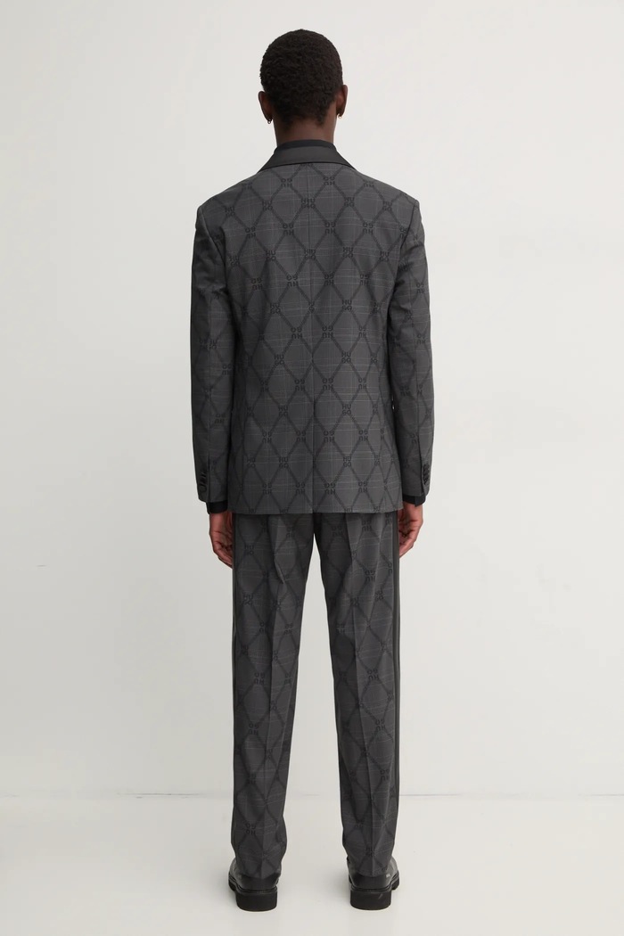 HUGO garnitur 50525122 szary AW24