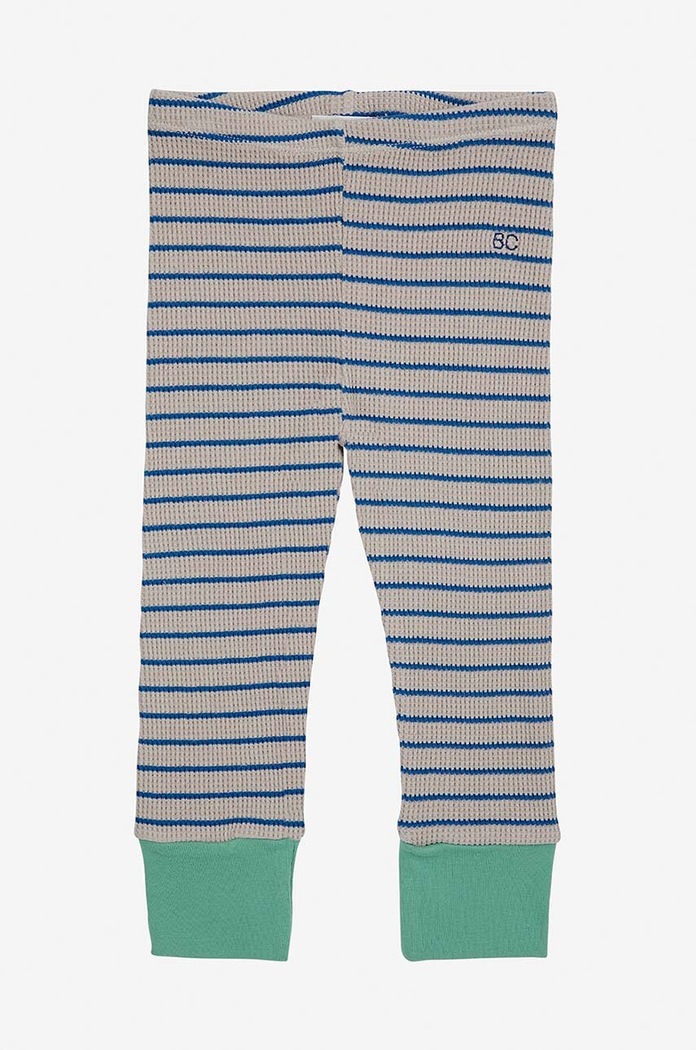 Bobo Choses leggins bebe 224AB057 albastru AW24