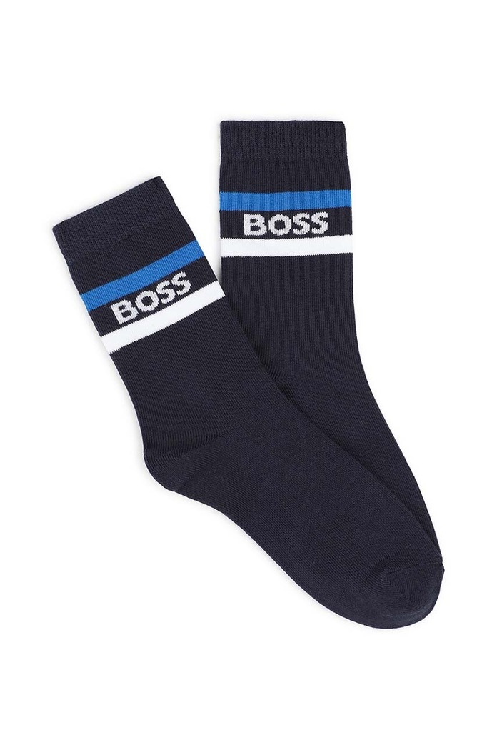 BOSS sosete copii 3-pack J51585. bleumarin AW24
