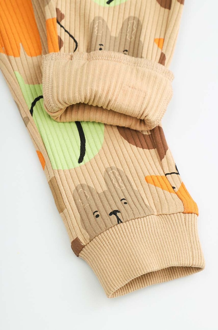 Coccodrillo legginsy dziecięce beżowy ZC4122101SBN