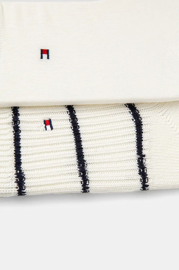 Ponožky Tommy Hilfiger 2-pack 701229866 bílá AW24