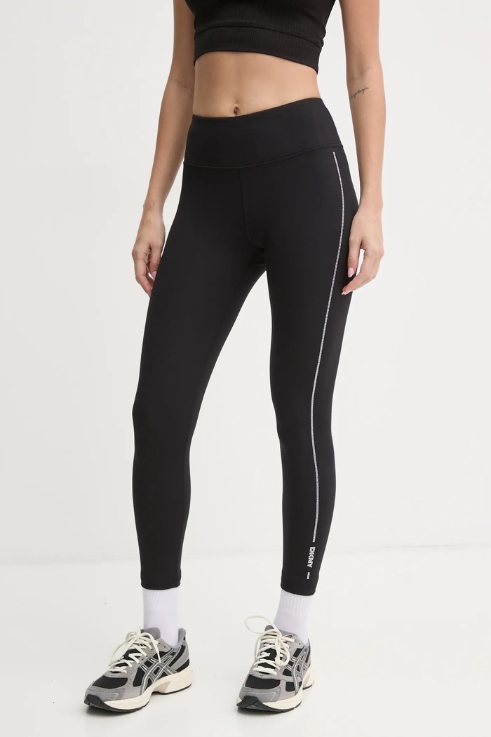 Dkny leggings maglia nero DP4P3323