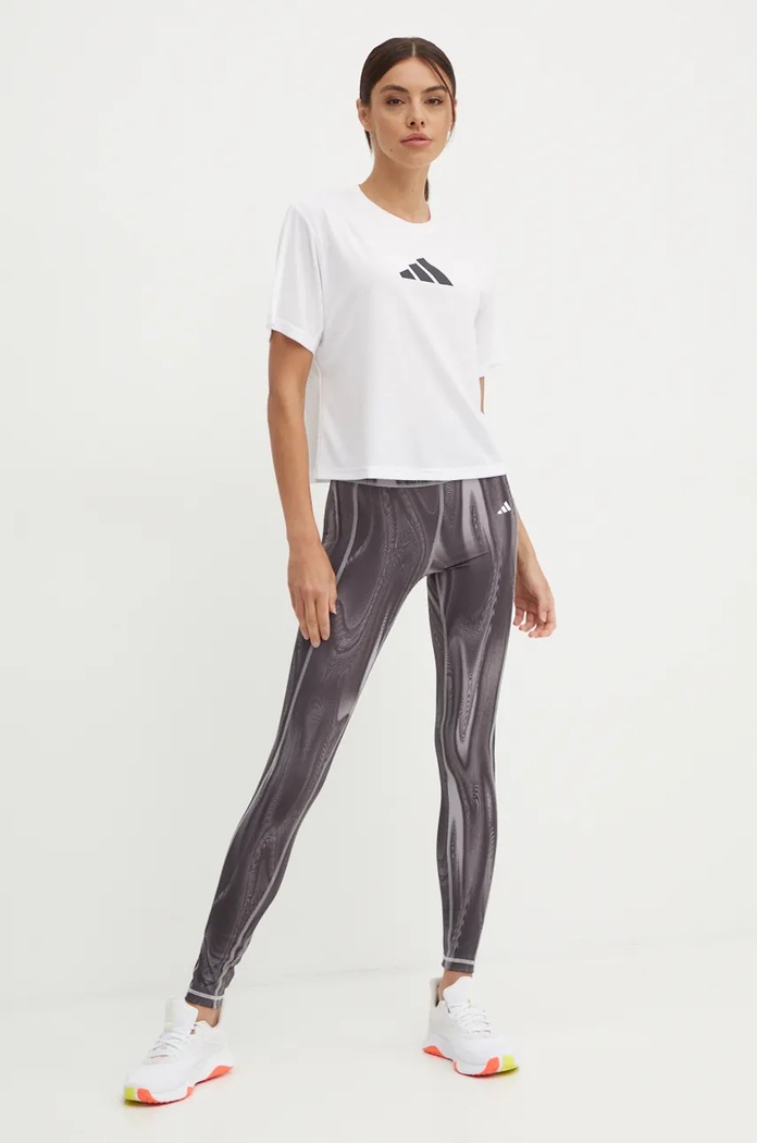Tréninkové legíny adidas Performance Strength IW9991 šedá AW24