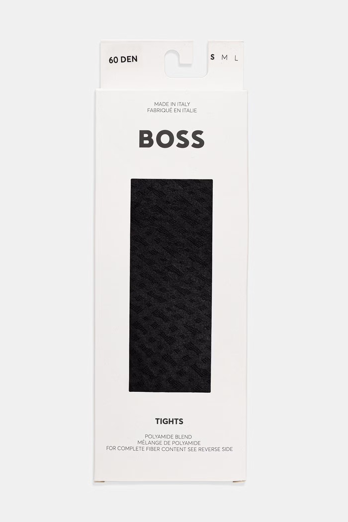 Hlačne nogavice BOSS TH Monogram PA W črna 50524416