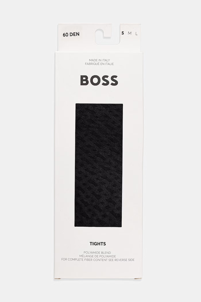 Hlačne nogavice BOSS TH Monogram PA W črna 50524416