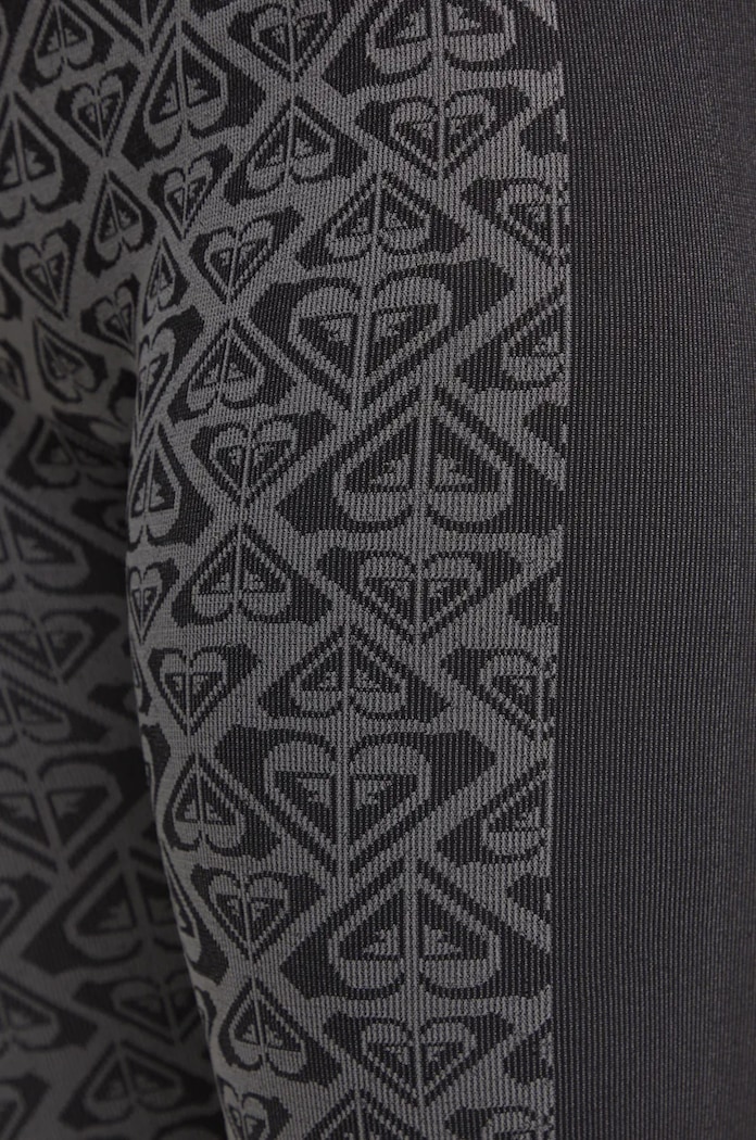 Roxy legginsy do jogi Chill Out Seamless czarny ERJNP03596