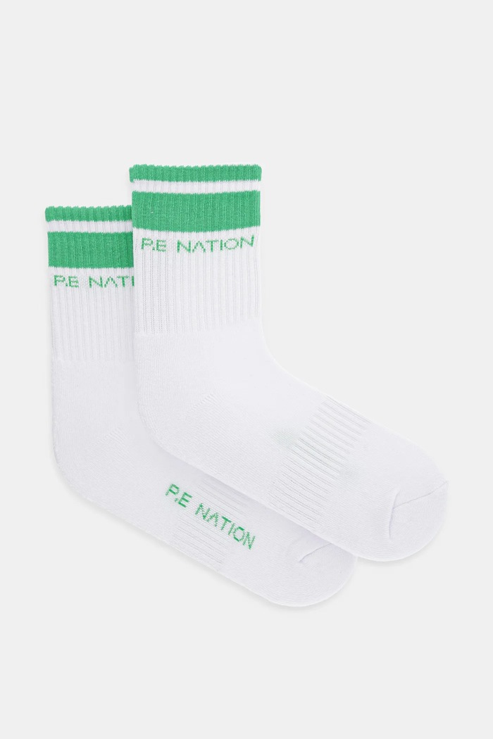 Чорапи P.E Nation Homage чорапи бял 243A416