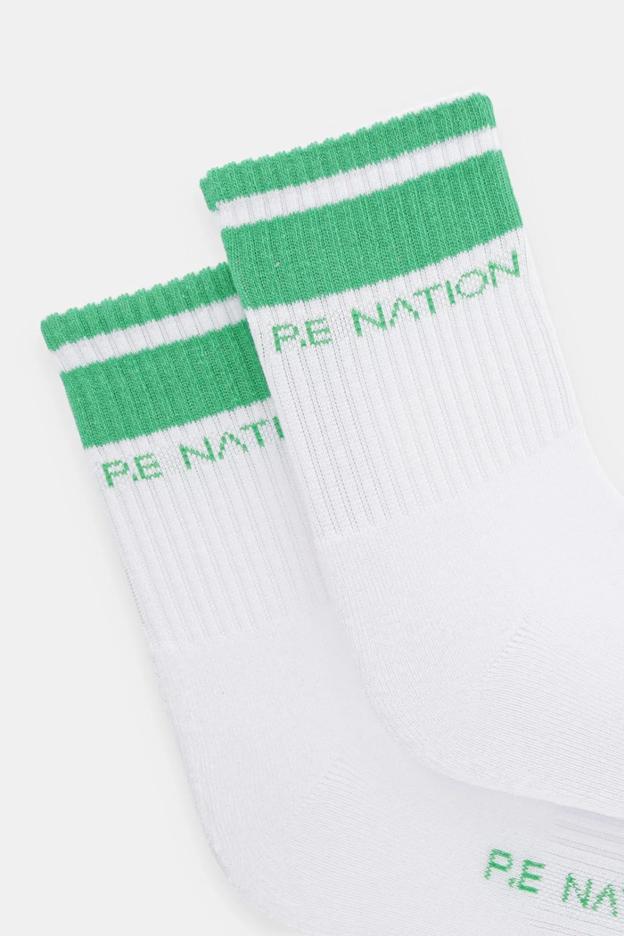 Чорапи P.E Nation Homage 243A416 бял AW25