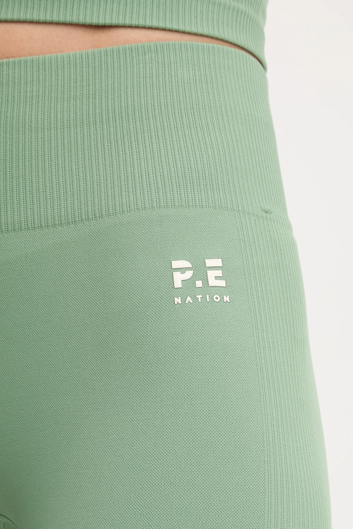 P.E Nation colanți sport pentru femei Restore verde 243G295