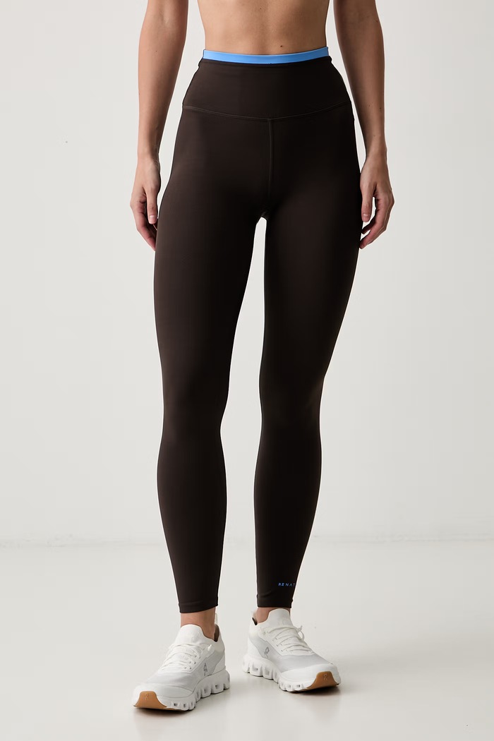 P.E Nation legginsy sportowe damskie Vita brązowy 243G343