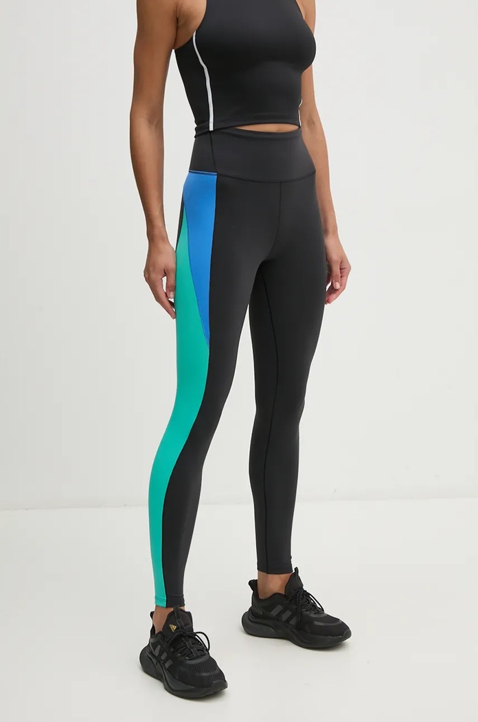 Legíny Reebok Lux Colourblock pletenina černá 100205609