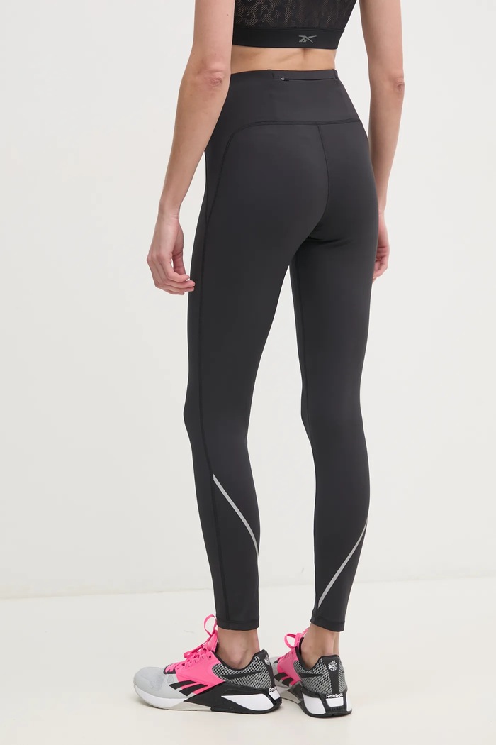Odzież Reebok legginsy treningowe LUX Collection 100205639 czarny
