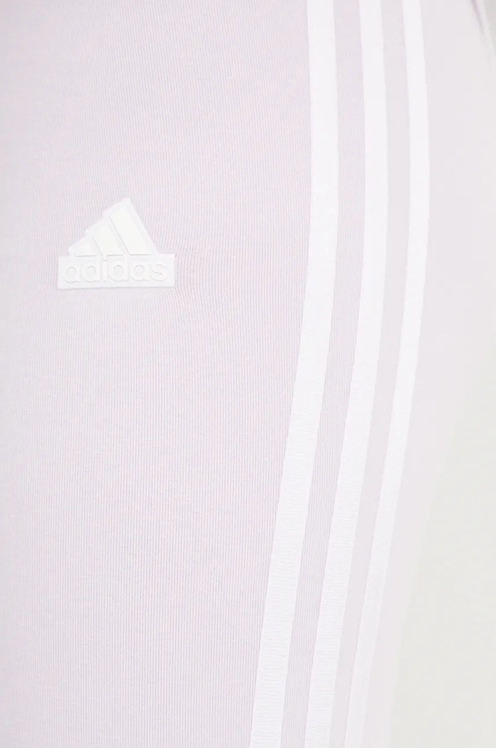 Legíny adidas Future Icons fialová IW7712