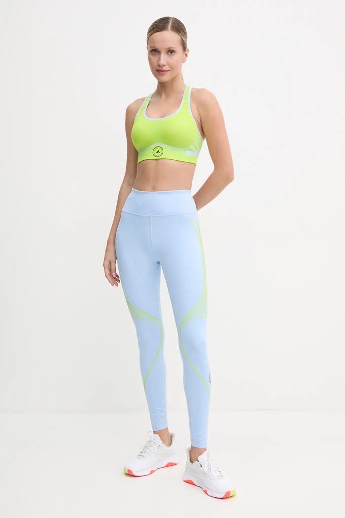 Tréninkové legíny adidas by Stella McCartney TruePace IW7959 modrá AW24