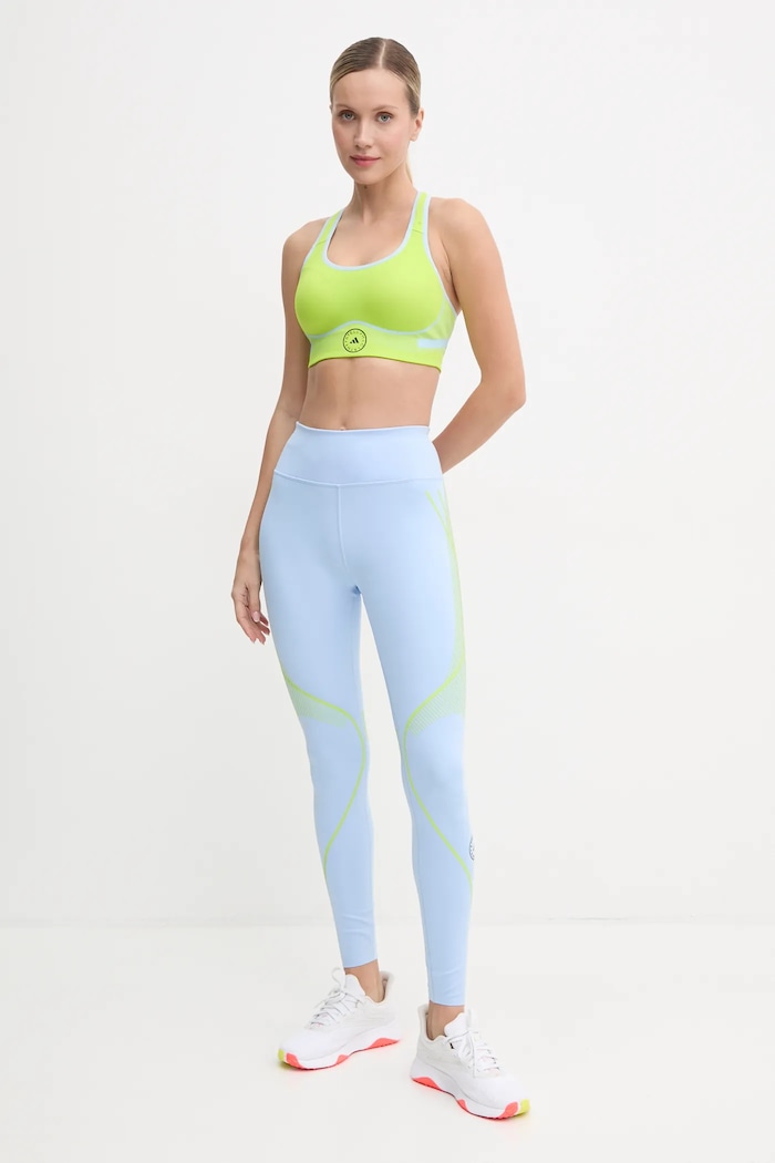 Tréninkové legíny adidas by Stella McCartney TruePace IW7959 modrá AW24