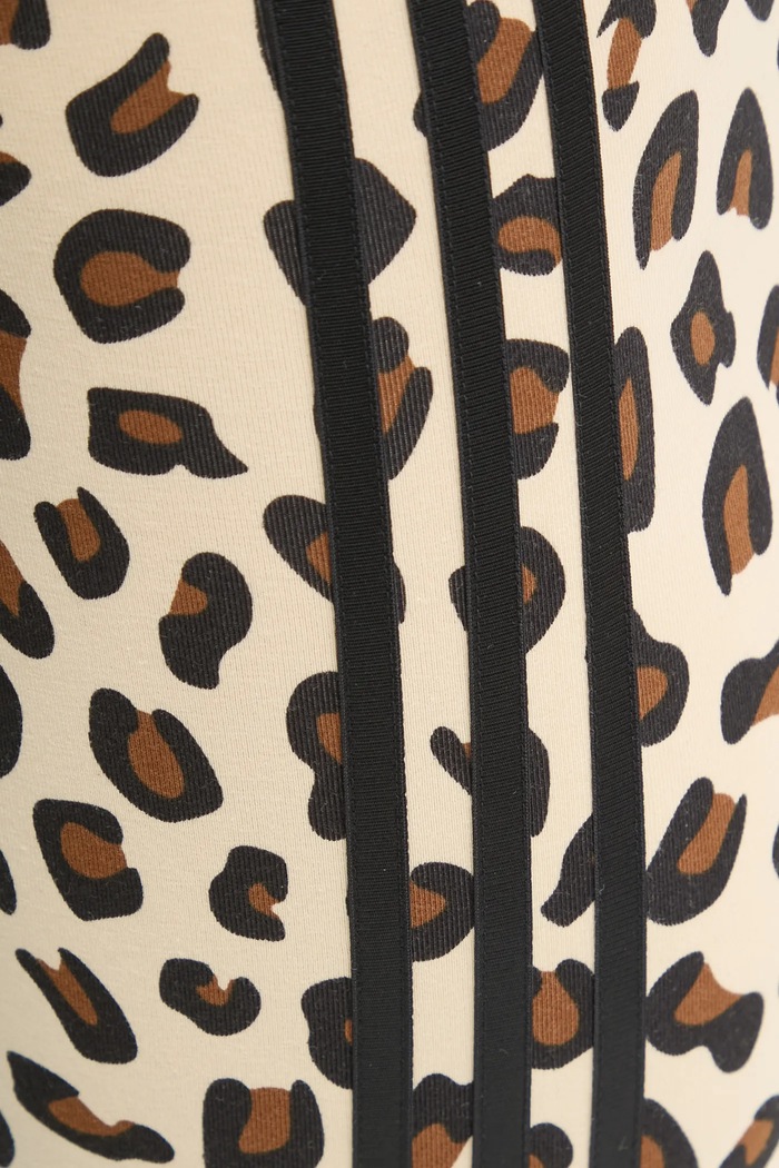 adidas Originals legginsy Leopard beżowy IX7419