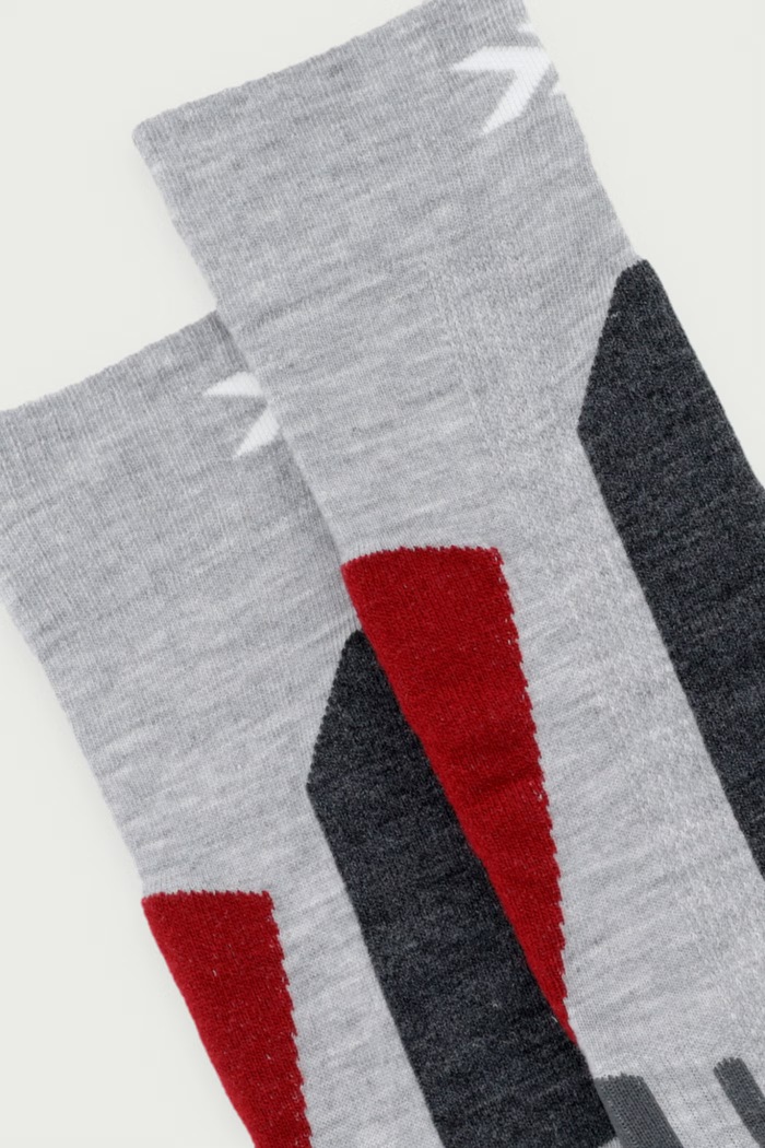 X-socks Skarpety narciarskie SKI DISCOVER OTC XS.WYDDW24W szary AW25