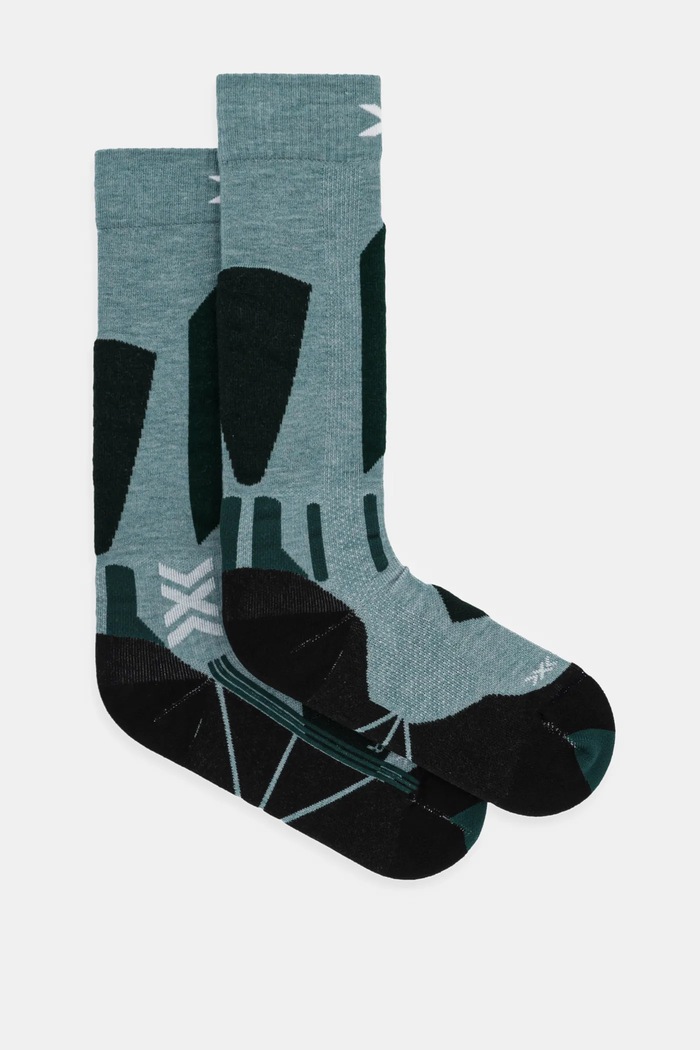 Skijaške čarape X-Socks Ski Discover OTC tirkizna XS.WYDDW24W
