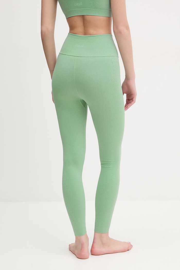 Odjeća Tajice za jogu Casall Scallop 24241. zelena