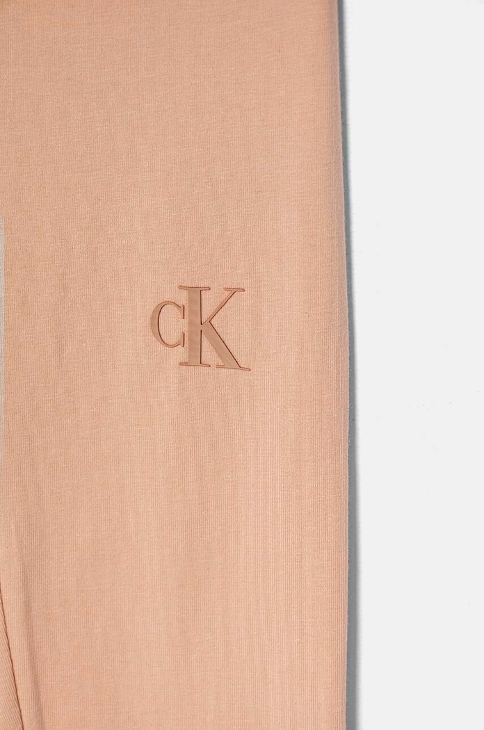 Dziewczynka Calvin Klein Jeans legginsy dziecięce LEGGING IG0IG02137.9BYH.104.116 różowy