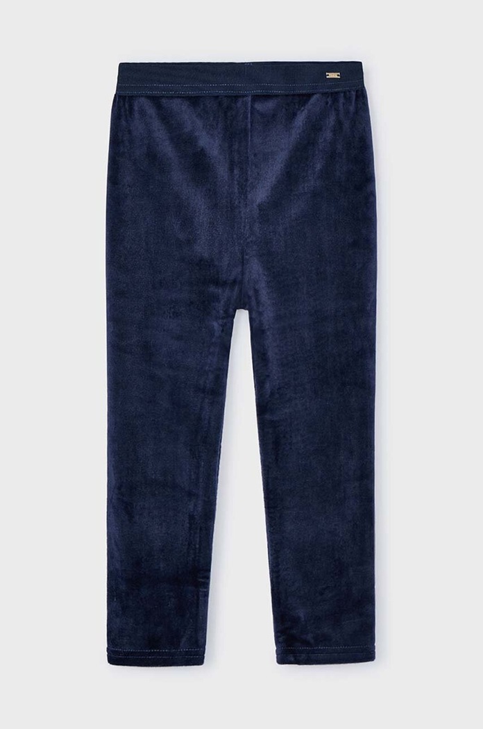 Mayoral legginsy dziecięce z elastanem granatowy 712.6H.Mini.9BYH