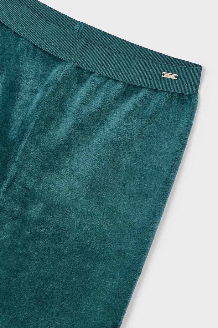 Mayoral legginsy dziecięce 712.6H.Mini.9BYH turkusowy AW24