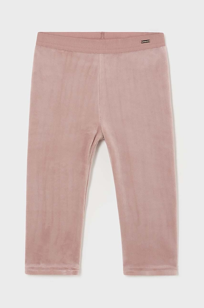 Mayoral legginsy dziecięce z elastanem różowy 727.4C.Baby.9BYH