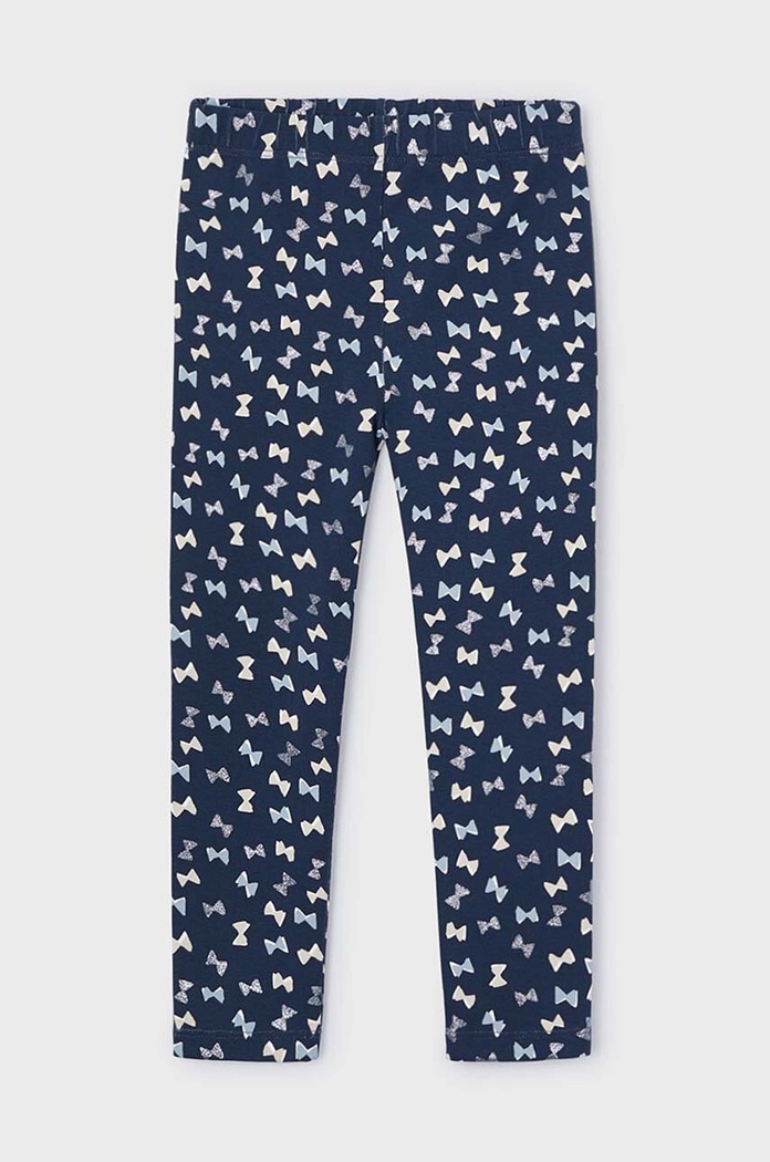 Mayoral legginsy dziecięce wzorzyste granatowy 4704.6L.Mini.9BYH