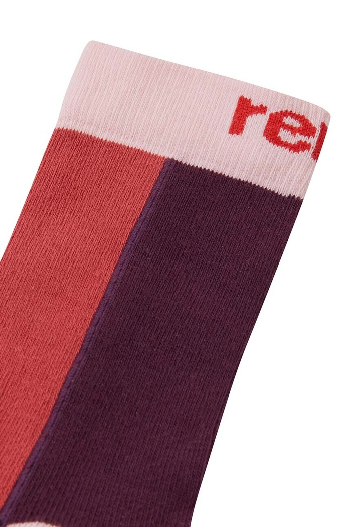 DÍVKA Dětské ponožky Reima Jalkaan 2-pack 5300046D.G.9BYH burgundské