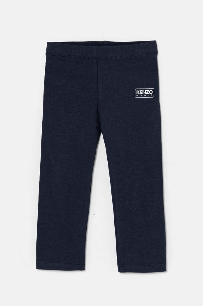 Kenzo Kids leggins copii tricotaj bleumarin K60656.86.108
