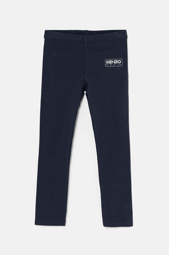 Kenzo Kids legginsy dziecięce z elastanem granatowy K60656.114.150