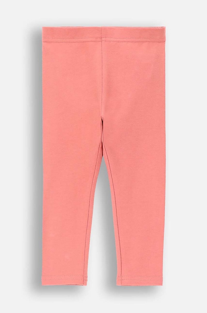 Coccodrillo legginsy bawełniane dziecięce bawełna różowy ZC4122102FGN
