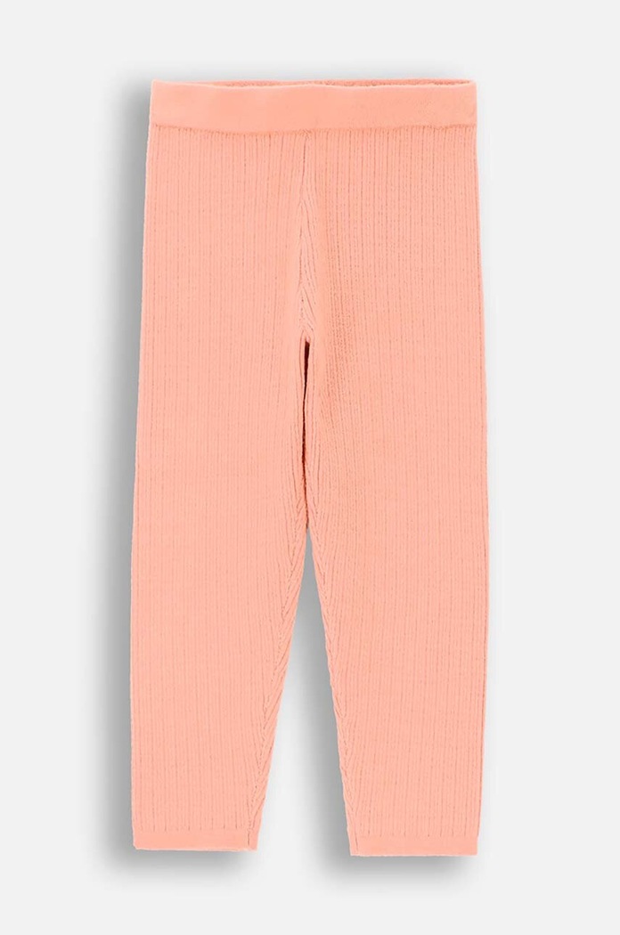 Coccodrillo legginsy dziecięce ZC4122201PGN pomarańczowy AW24