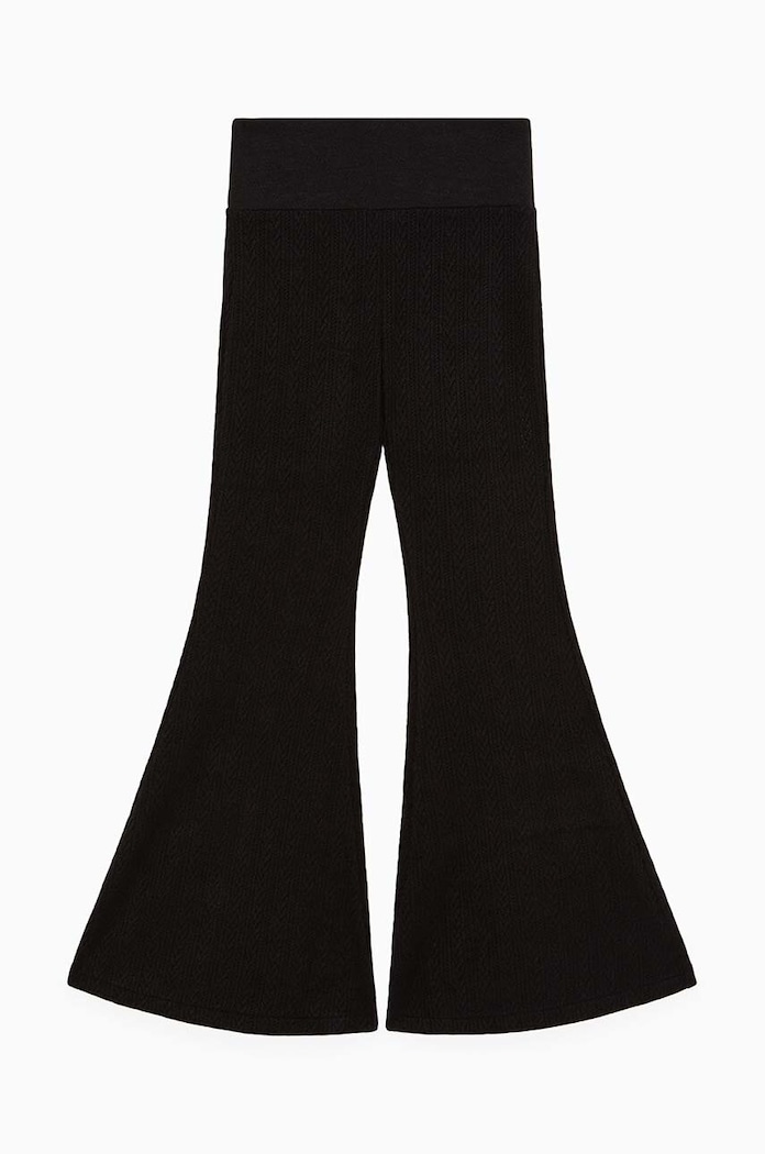 Patrizia Pepe legginsy dziecięce K230 z elastanem czarny 7P0361