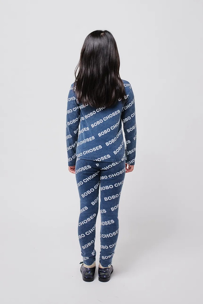 Dětské legíny Bobo Choses modrá 224TC007