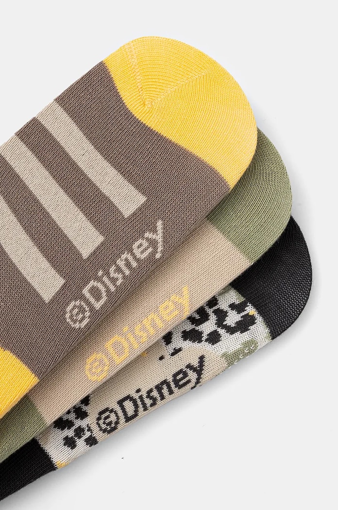 Παιδικές κάλτσες adidas Performance LK LIONING x Disney 3-pack IW1126 πράσινο AW24