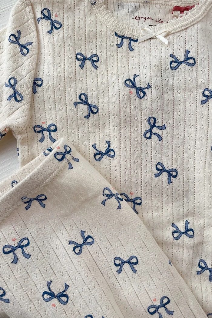 Dětské bavlněné legíny Konges Sløjd MINNIE PANTS GOTS KS102058 bílá