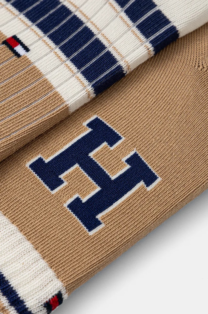 Tommy Hilfiger skarpetki dziecięce 2-pack 701229868.9BYH beżowy AW24