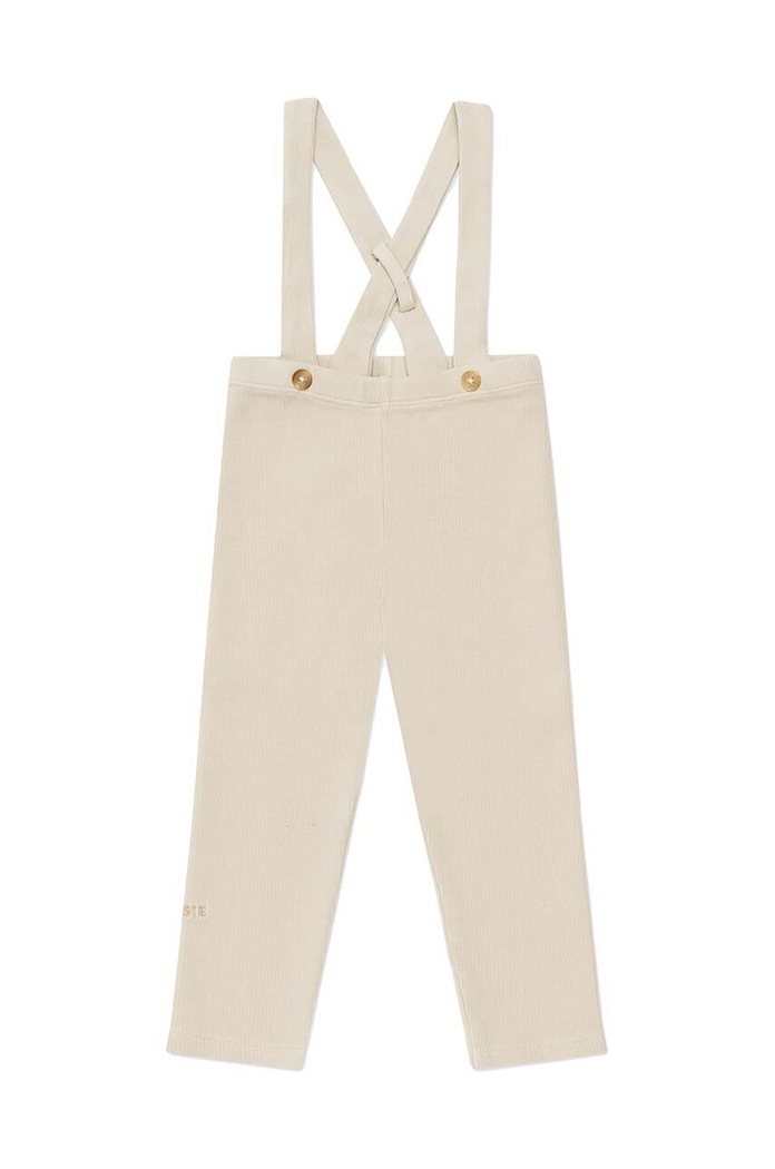 Tajice za bebe Donsje Deno Leggings bez uzorka bež 3035100.