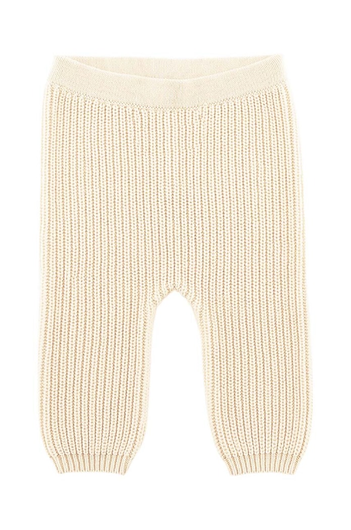 Бебешки памучен клин Donsje Luca Trousers 4090300. бежов AA00