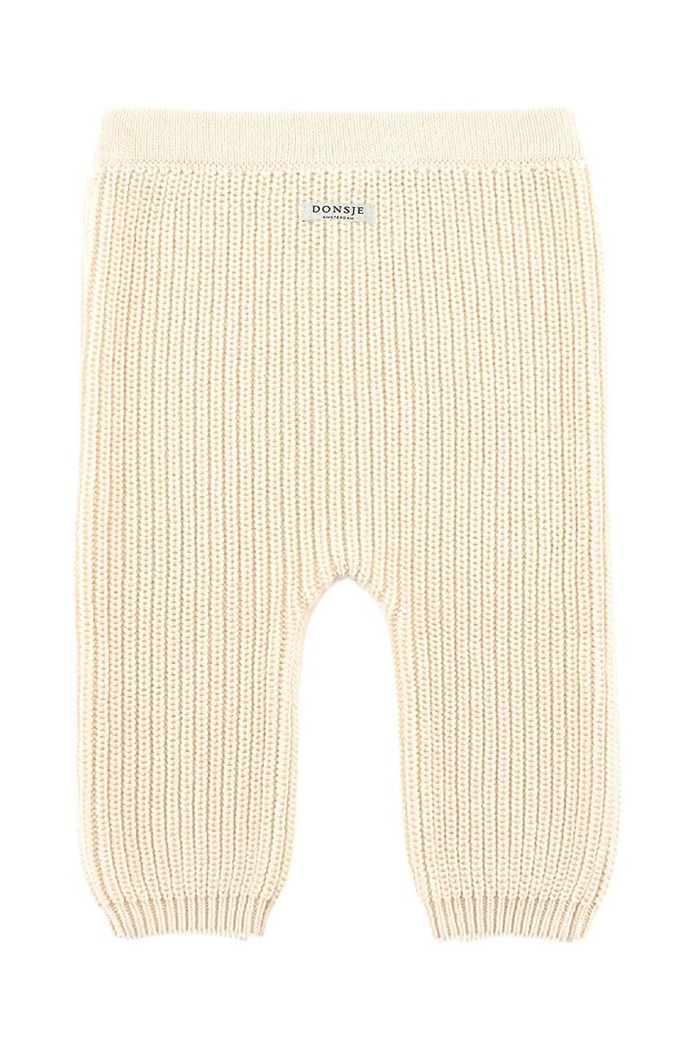 Момче Бебешки памучен клин Donsje Luca Trousers 4090300. бежов