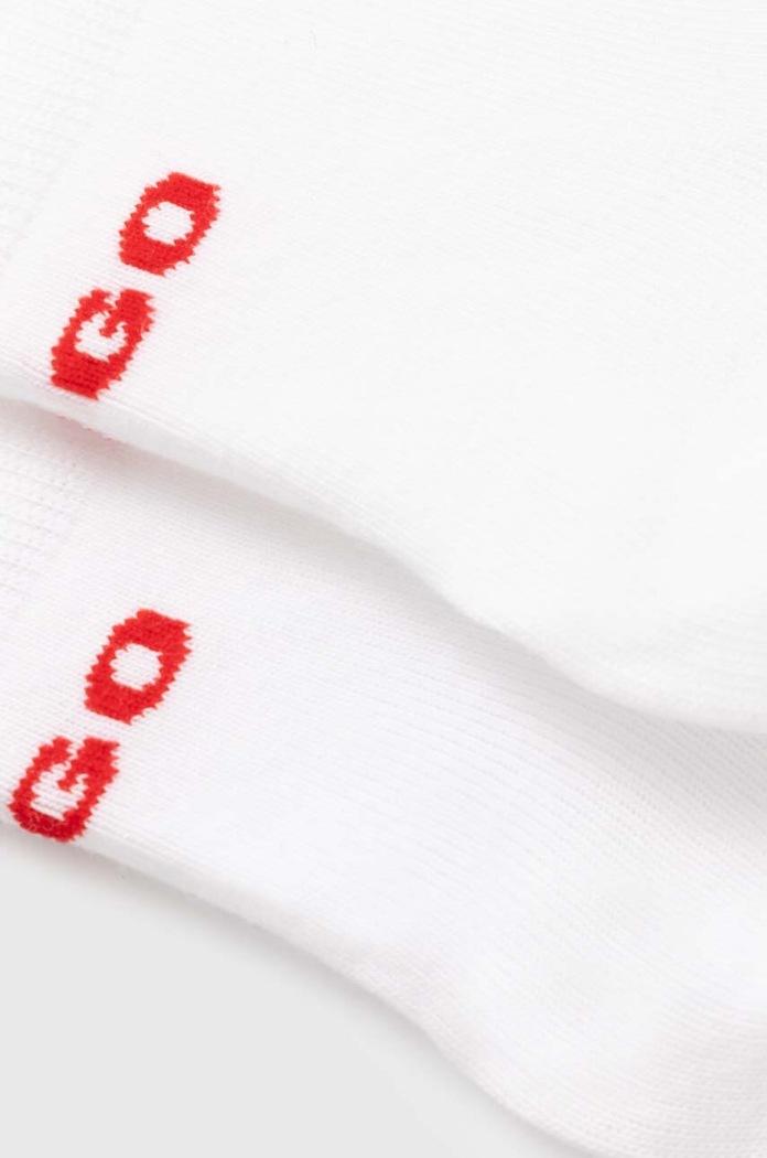 Κάλτσες HUGO 2-pack Bashinah 50516396 λευκό SS26