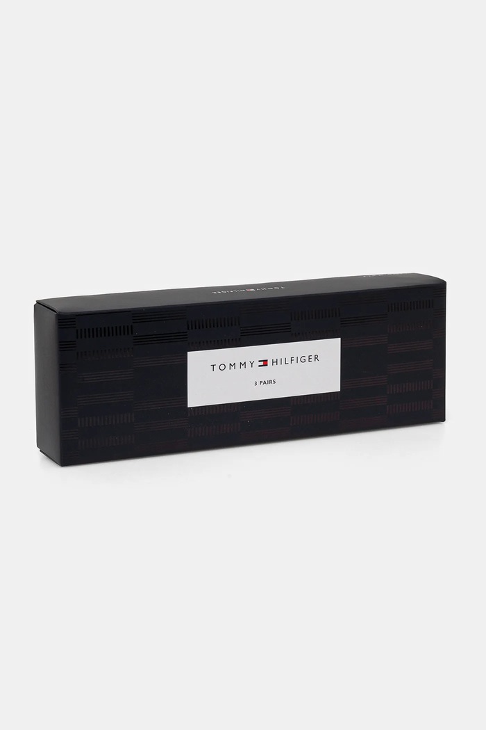 Tommy Hilfiger skarpetki 3-pack granatowy 701229783
