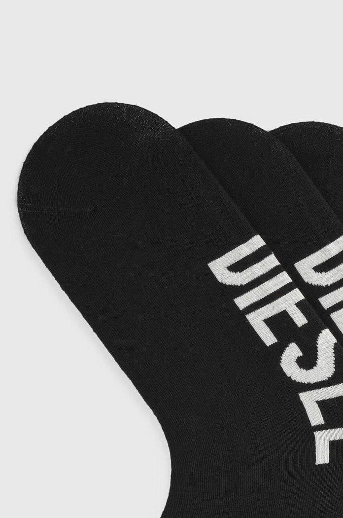 Diesel skarpetki SKM-GOST 3-pack 00SI8H.0IQAS czarny AW24