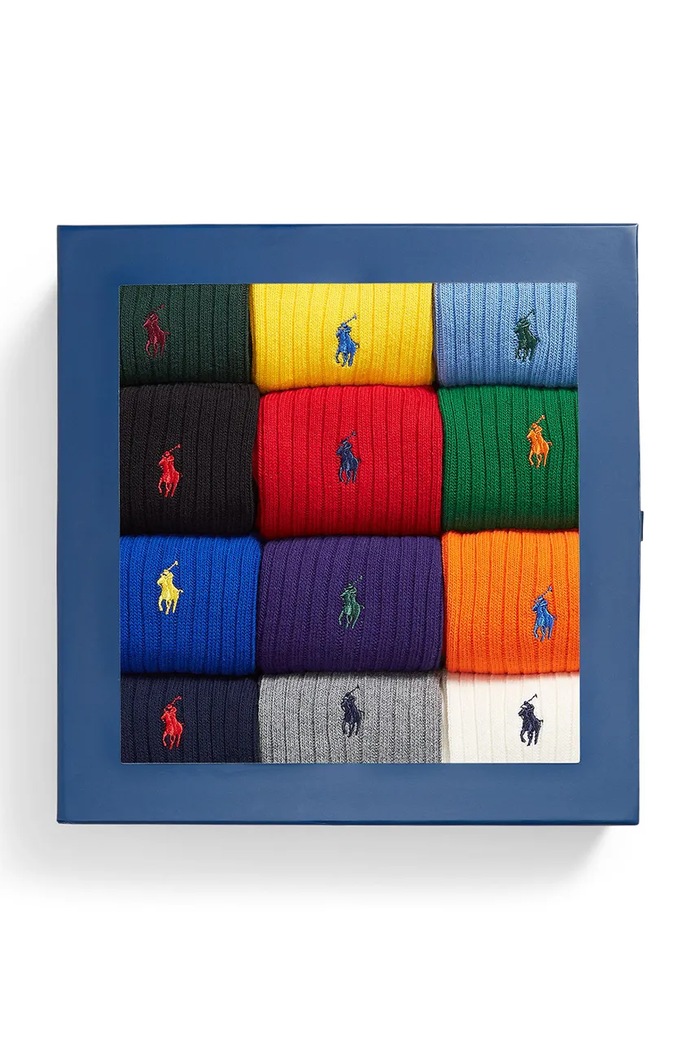 Polo Ralph Lauren Skarpety męskie bawełniane 449958849 multicolor AW25