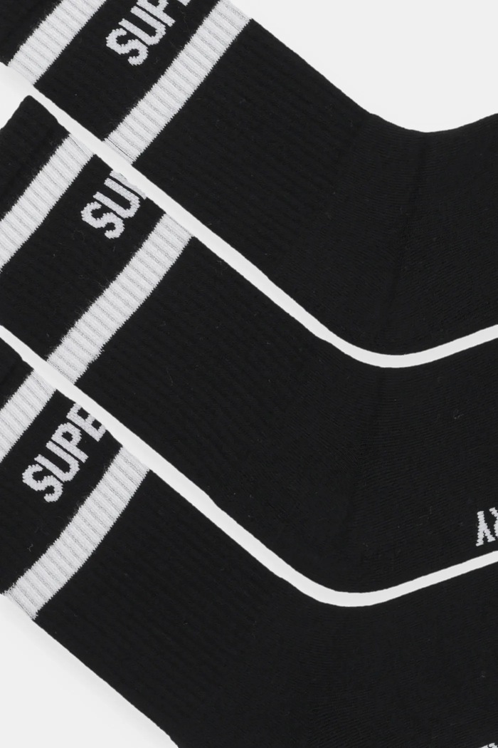 Ponožky Superdry 3-pak M3110462A.CUJ čierna AW24